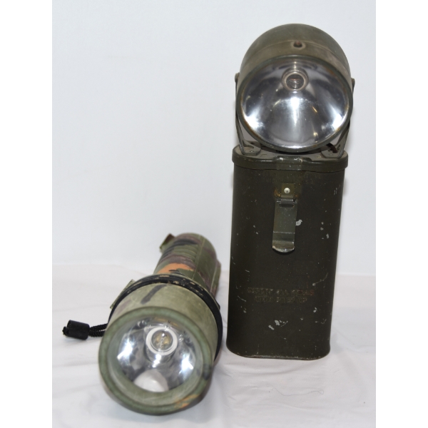 2 Military Flashlights