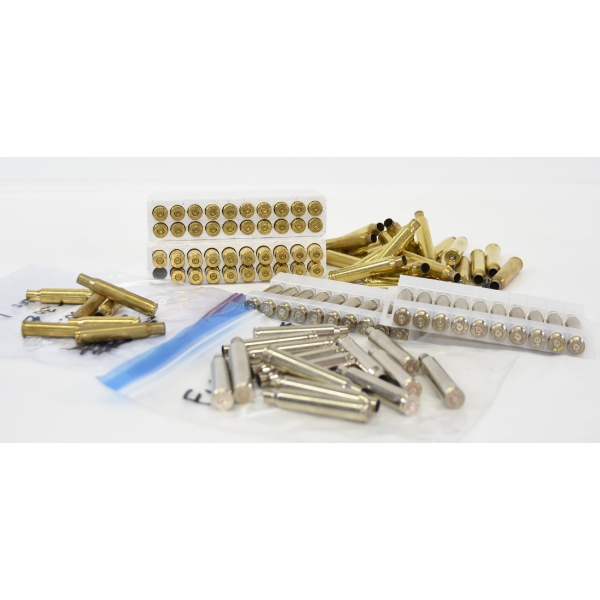 106 Pieces Assorted Brands & Caliber Fired Brass