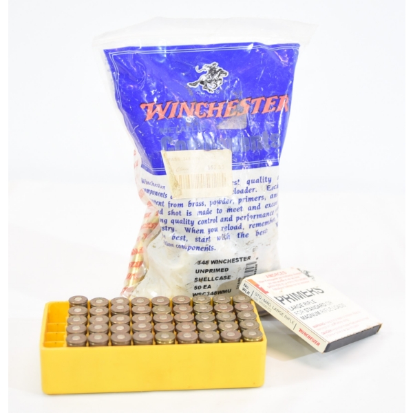 Box Lot Primers & Brass