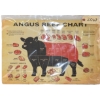 Image 1 : Angus Beef Chart Metal Sign 