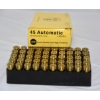 Image 1 : 50 Rounds UMC .45 ACP 230 Grain FMJ Ammunition