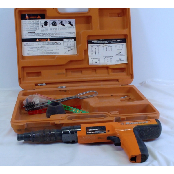 Ramset Cobra + .27cal. Semi Auto Powder Actuated Tool