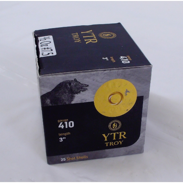 25 Rounds YTR Troy 410 Gauge 3" Ammunition