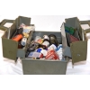Image 3 : Tackle Box with Assorted Gun Cleaning Equipment & Shell Holders 