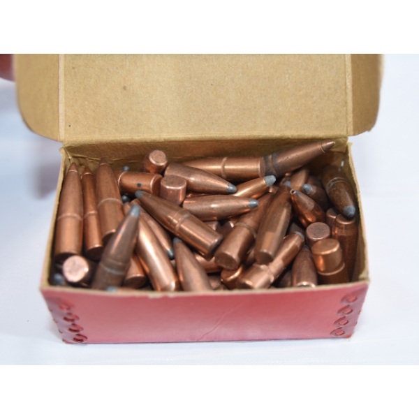 100 Pieces Hornady 30cal. 130gr. Ammunition