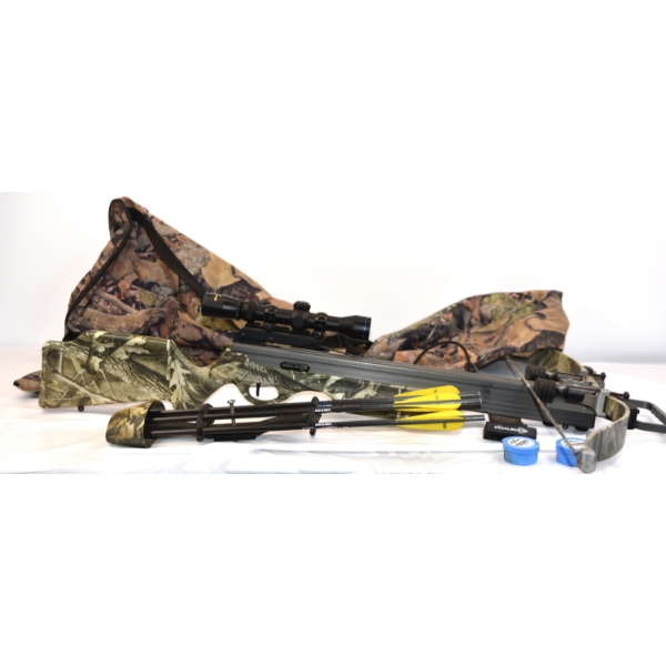 Excaliber Exomax W/ Scope, Quiver, Case & Arrows