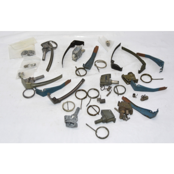 Box Lot Assorted Hand Grenade Parts