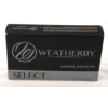 Image 2 : 20 Rounds Weatherby Select 257 WBY Mag Ultra-High Velocity 100 Grain Ammunition 