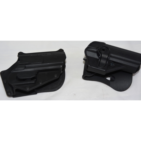 2 Jericho Black Pistol Holsters 