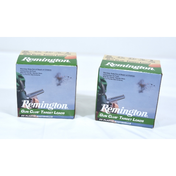 50 Rounds Remington 20 Gauge 2 3/4" #9 Shot Ammunition