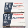 Image 3 : 46 Rounds 2 3/4" Federal 20ga #7 1/2  Factory Ammunition