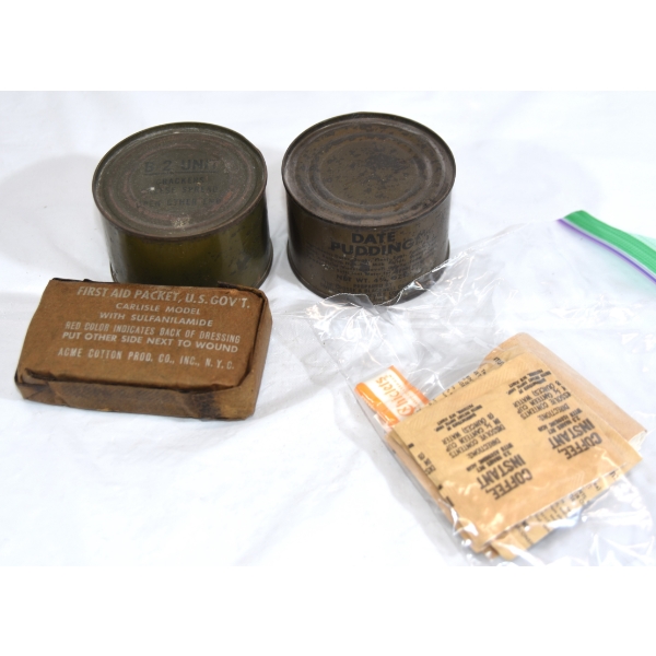 Box Lot Military Items