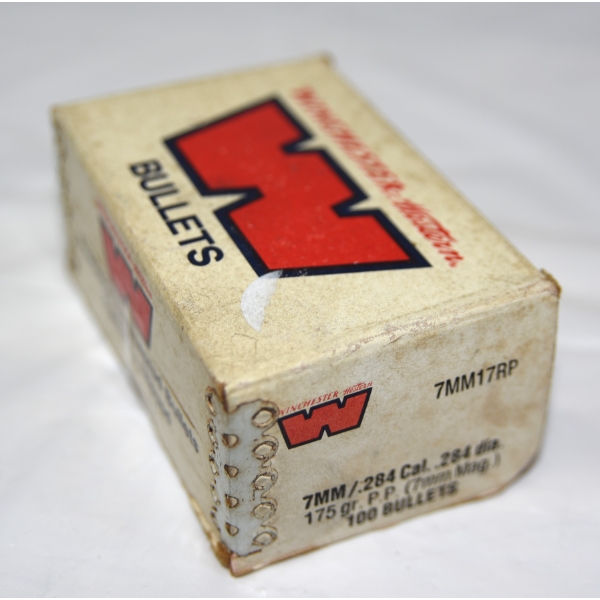 90 Pieces Winchester 7mm 175gr. PP Bullets