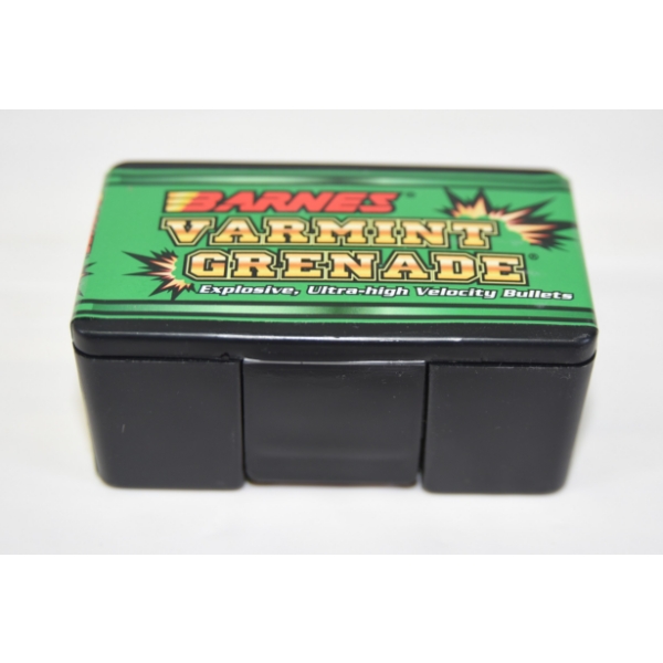 100 Pieces Barnes Varmint Grenade 6mm 62gr HP Bullets
