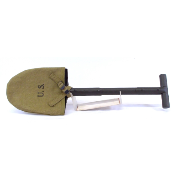 WWII T-Handle Shovel W/ Cover