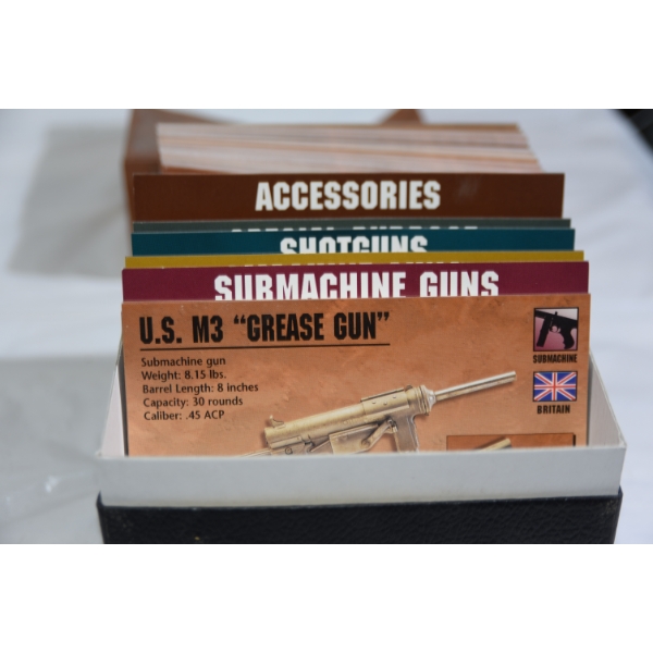 Vintage Classic Firearms Reference Cards By Newfield Publications 