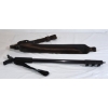 Image 1 : Box Lot Monopod Shooting Stick and Brown  Paddle Rifle Sling 