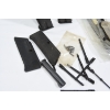 Image 3 : Box Lot 2 9mm Caliber 10 Round Magazines & Grips & Other Firearm Related Parts