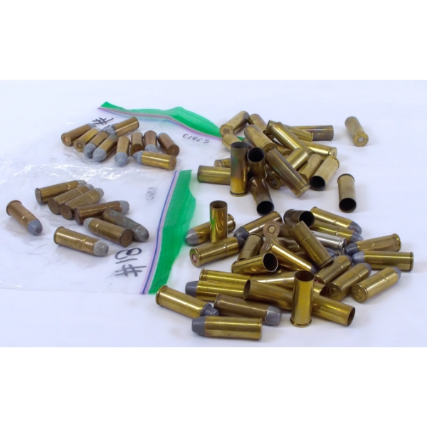 Box Lot Mixed Ammunition & Shot Brass 