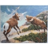Image 1 : Remington Ltd Edition 1979 Stretched Canvas Big Horn Sheep
