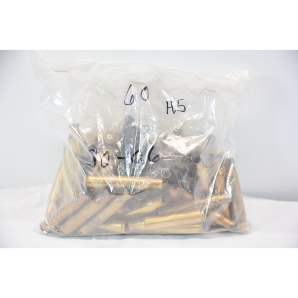 60 Pieces 30/06 Commercial Shot Brass