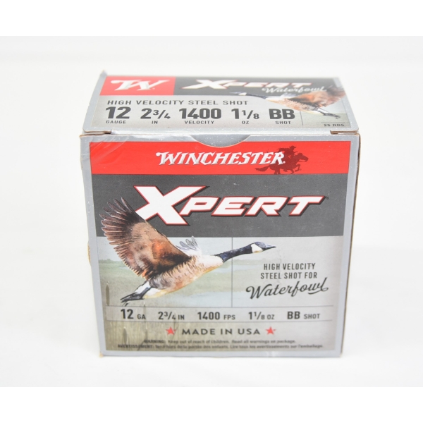 Winchester Xpert 12 Gauge 2 3/4" BB Shot Ammunition