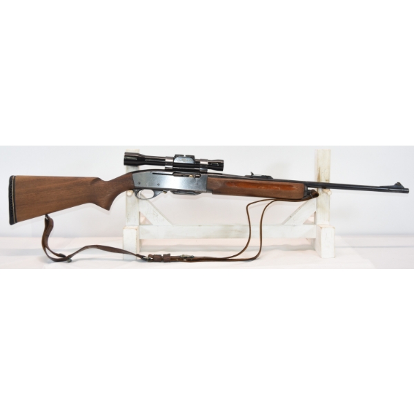 Remington 740 Woodsmaster Semi Automatic 30-06 Caliber Rifle With Scope & Sling