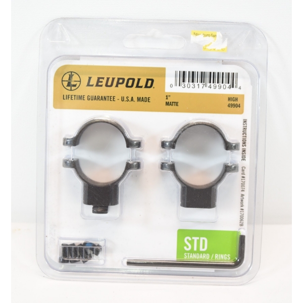 Leupold's 1" Scope Rings
