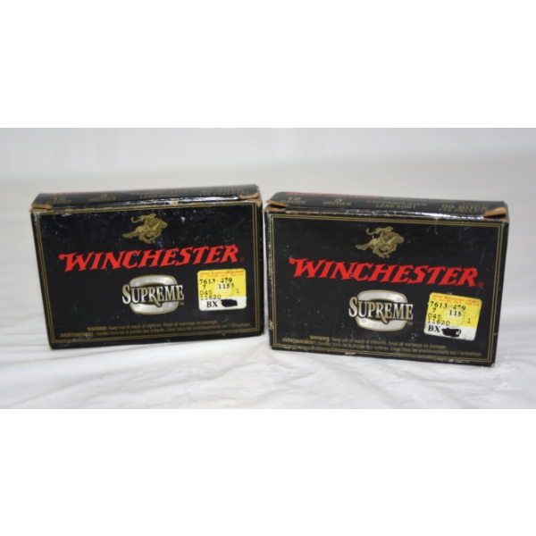 10 Rounds Winchester Double X Magnum 12 Gauge 3" 00 Buck Copper Plated Lead Ammunition