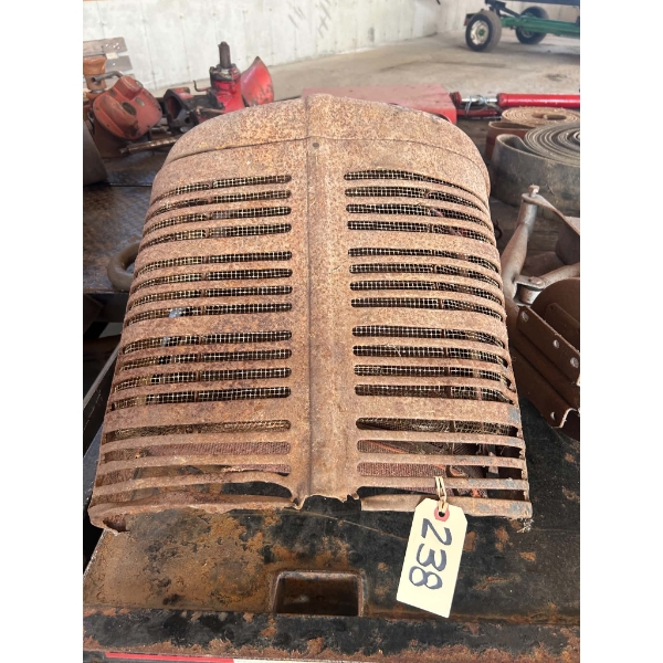 Vintage Tractor Front Grille with Side Screens