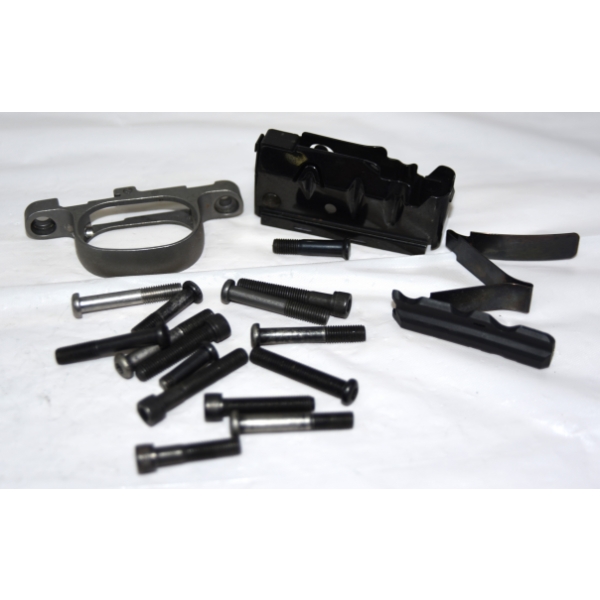 15 + Rifle Trigger Guard & Stock mount Bolts, 1- Savage Trigger Guard, 1- Savage Mag Assembly