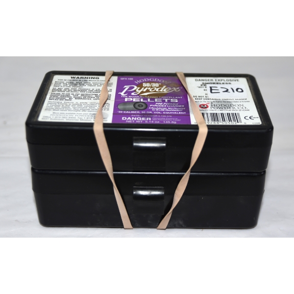 43 Pieces 50cal 50 grain Pyrodex pellets, 65 50cal 30 grain Pyrodex Pellets