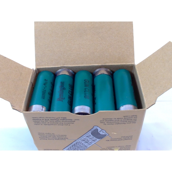 25 Rounds Remington 12 Gauge 2 3/4 1/8 8 Shots Ammunition 
