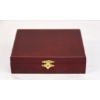 Image 4 : Collectible Eagle Head Folding  Knife In Wooden Display Case