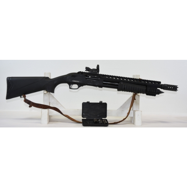 Canuck Renegade Pump Action 12 Gauge Shotgun With Browning Red Dot Sight & Sling