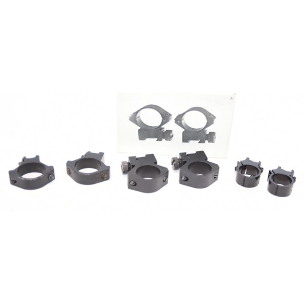 3 Sets of Scope Rings