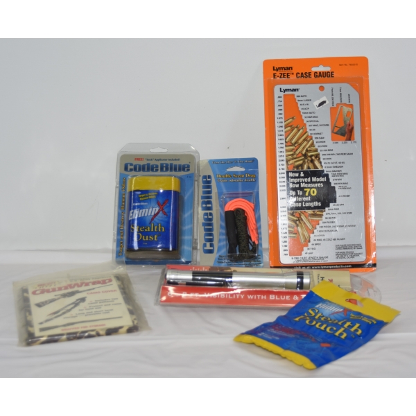 Box Lot Assorted Hunting & Reloading Related Items - See Descriptions