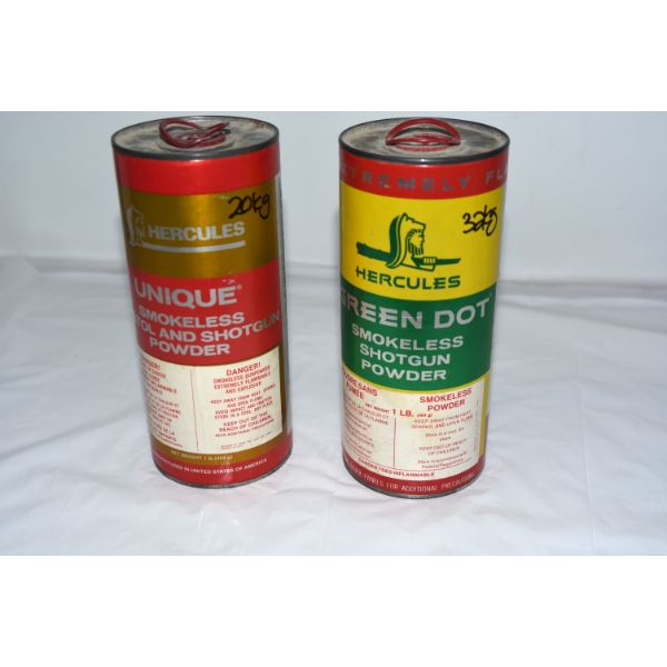 2 Containers of Smokeless Gun Powder