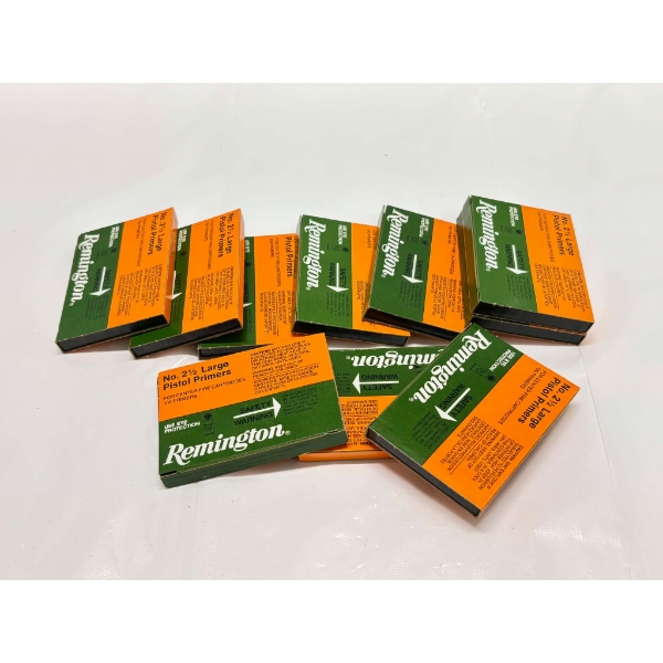1000 Pieces Remington 2 1/2 Large Pistol Primers