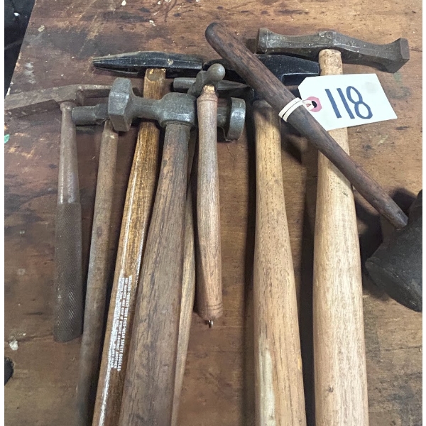 Lot of Auto Body Hammers