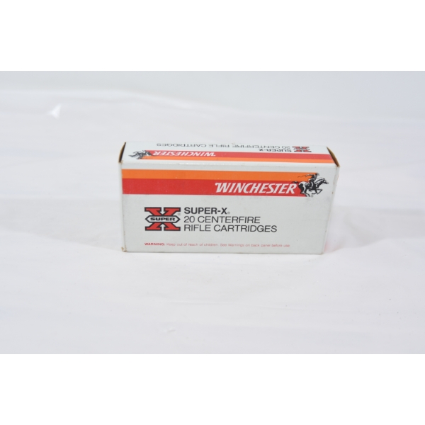 20 Rounds Winchester 257 Roberts 117 Grain Power Point Ammunition 