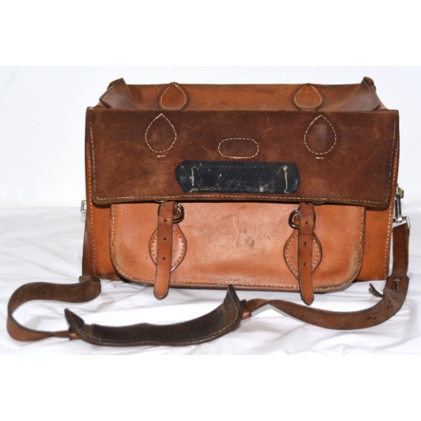 Cabela's Vintage - Light Brown Style Handmade Leather Satchel 