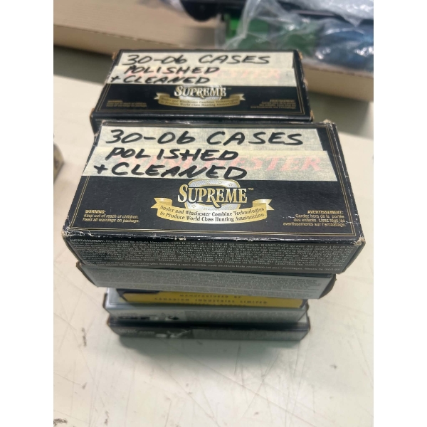 240 Pieces 30-06 Polished & Cleaned Brass