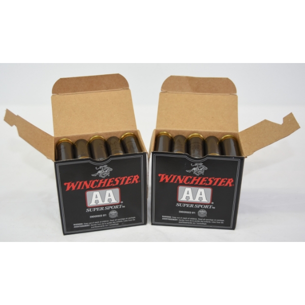 50 Rounds Winchester AA Super Sport Sporting Clays 12 Gauge 2 3/4" # 7 1/2 Shot Ammunition