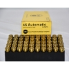 Image 1 : 50 Rounds UMC .45 ACP 230 Grain FMJ Ammunition
