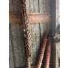Image 1 : Heavy Logging / Tow Chains & (2) Red Heavy-Duty Implement Springs with Rods