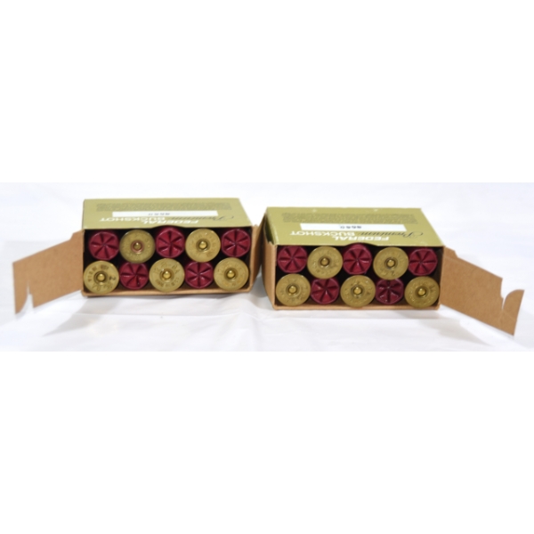 20 Rounds Federal 12ga 2¾" 00 Buckshot Ammunition