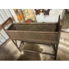 Image 1 : Vintage Wicker Planter on Stand 