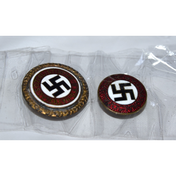 WWII German NSDAP Party Badges 