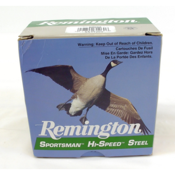 25 Rounds Remington 12 Gauge 3" #4 Shot Ammunition